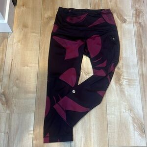 Lululemon 28in leggings size 2